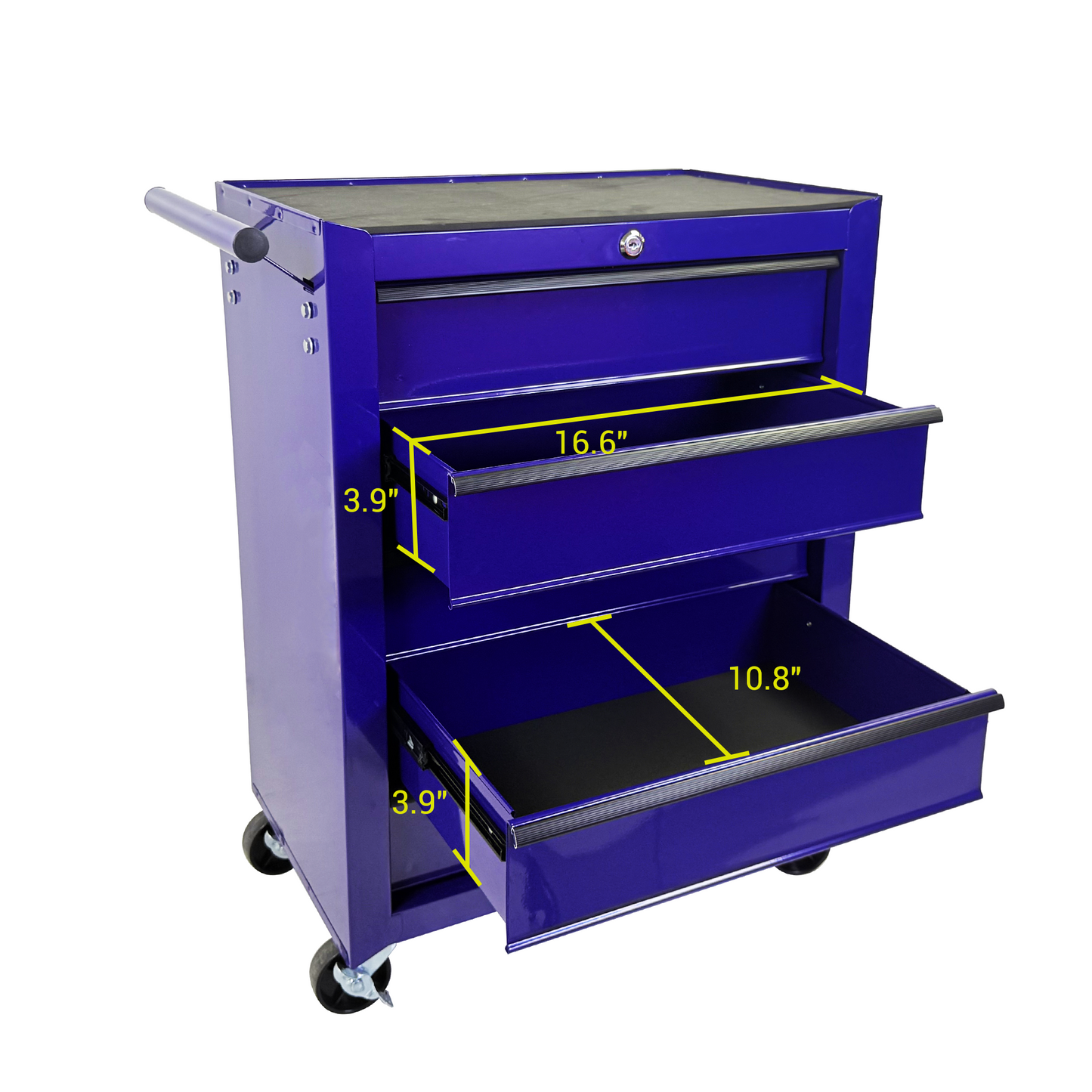 Rolling Metal Tool Chest with 5 Drawers