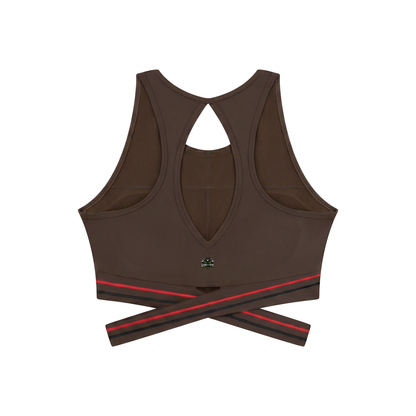 Loki & Ivy Women’s Criss-Cross Band Sports Bra