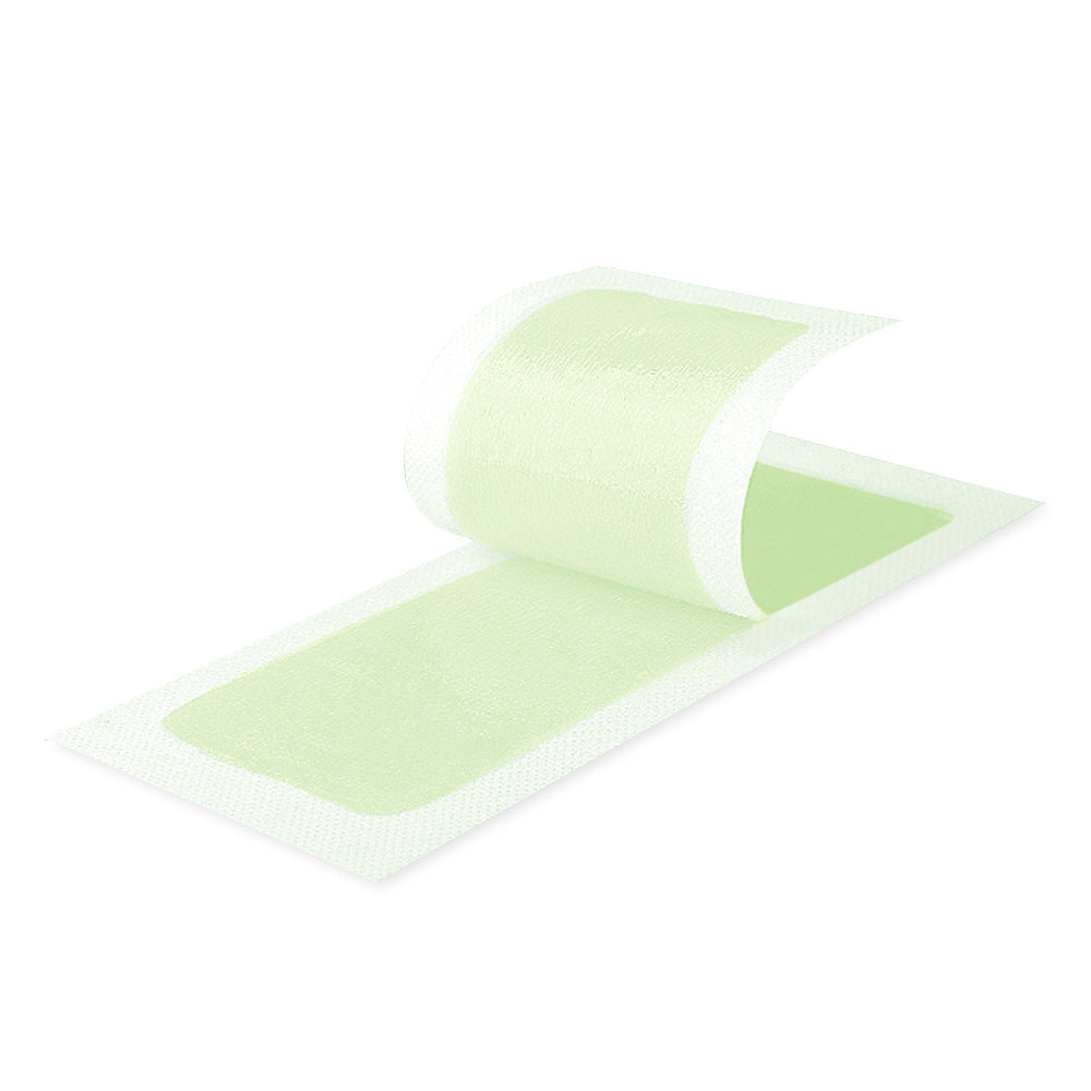 Non-woven depilatory wax paper
