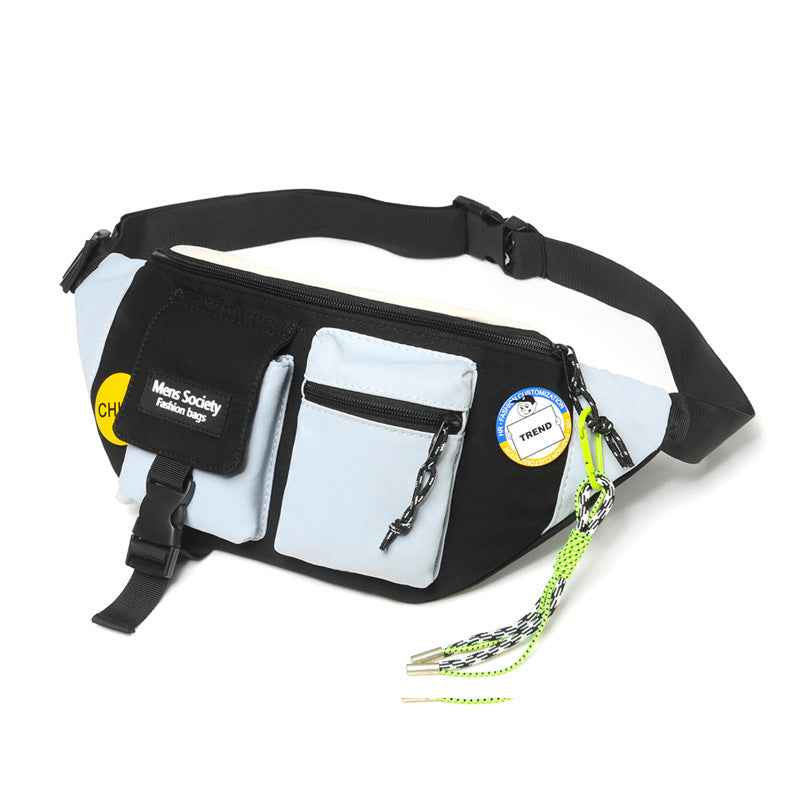 Men's Casual Crossbody Sports Canvas Waist Bag