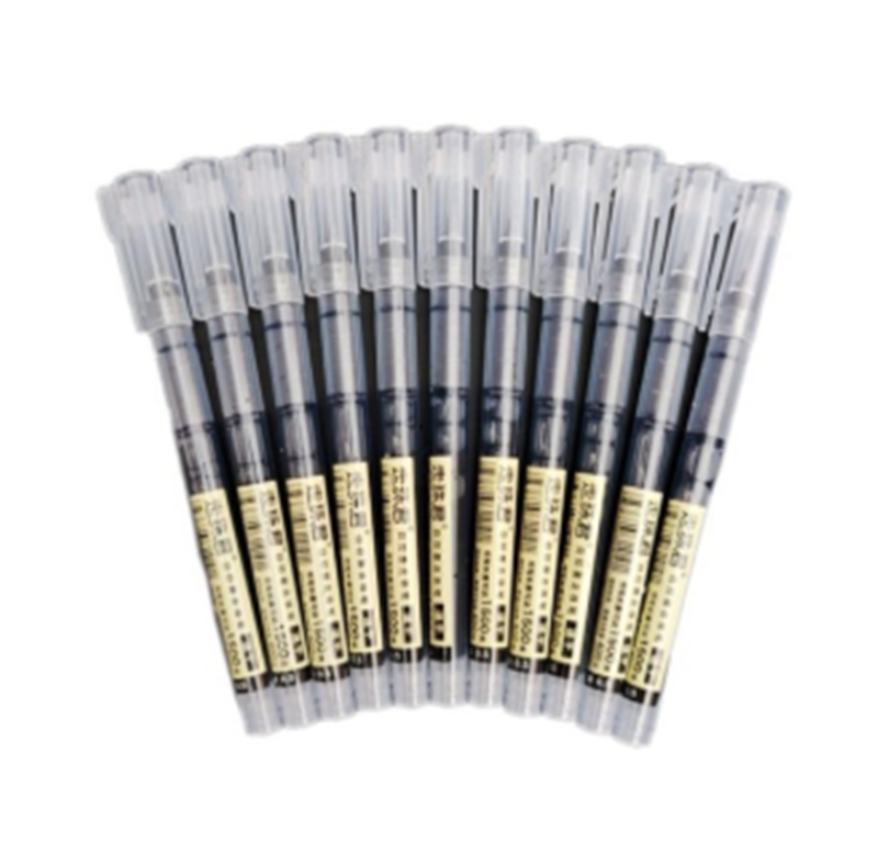 Dianshi Quick-Drying Gel Pen - Rollerball Straight Liquid Ink for Smooth Writing