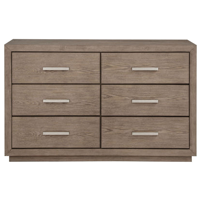 Kenora 6-drawer Dresser Barley Brown
