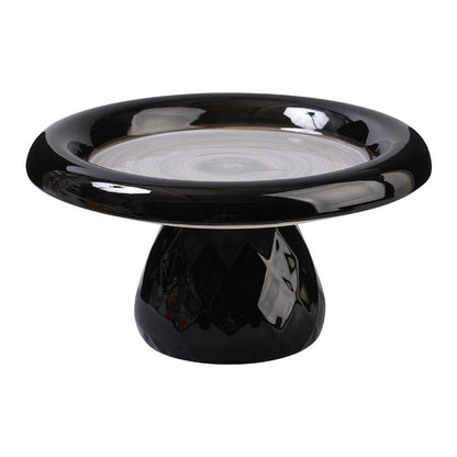 Ceramic Large-diameter Cat Bowl With Neck Protection, Not Easy To Tip Over, Cute Dog Bowl, Cat Canned Food Bowl, Snack Plate, Pet Bowl