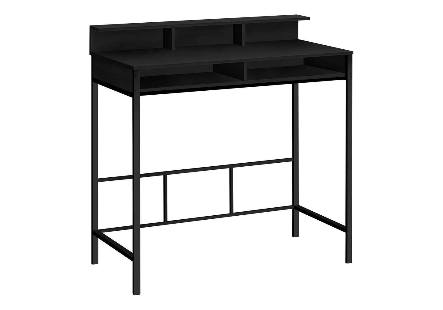 Computer Desk for Home Office with Standing Storage Shelves