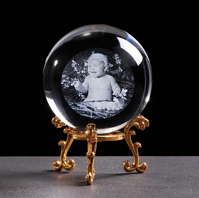 Custom glass ball home decoration crystal ball decoration