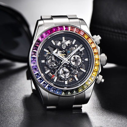 PAGANI DESIGN Mens Watch Multi-functional