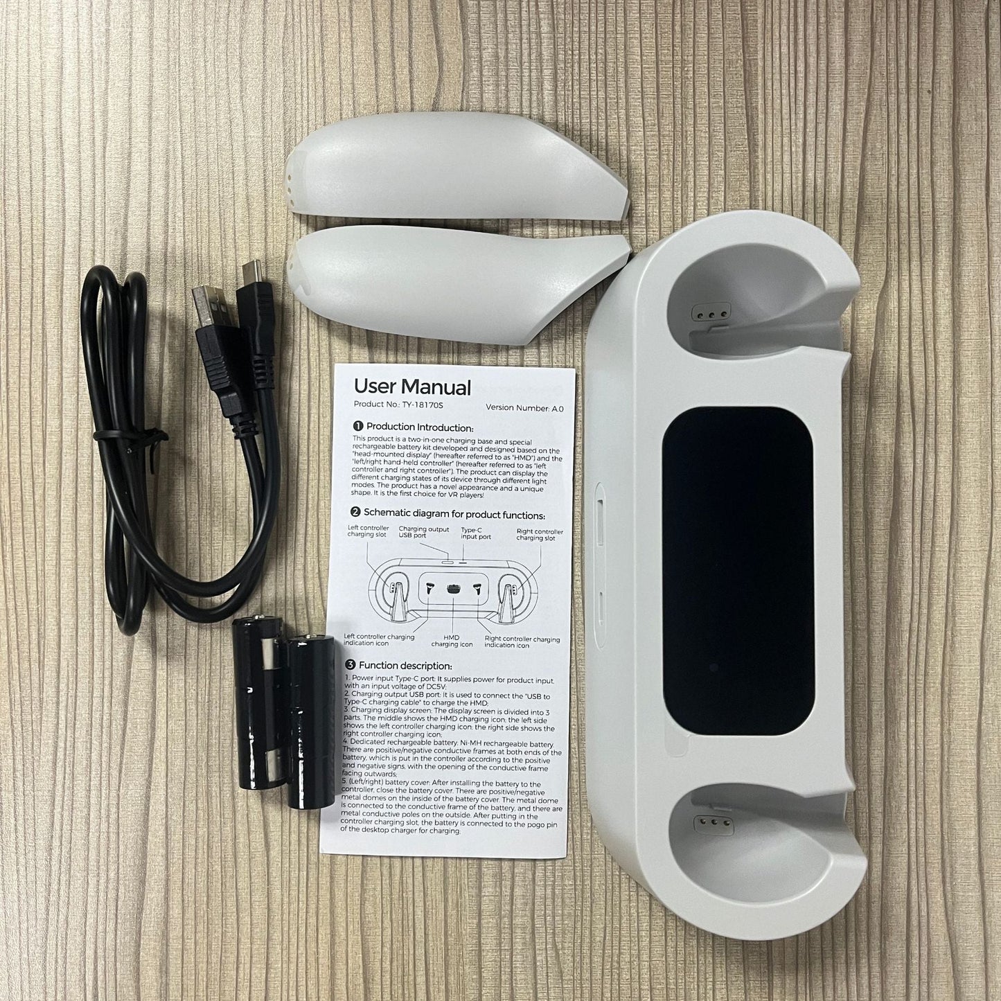 Handle Special Fixed Charger VR Handle Touch Point Charger With Battery