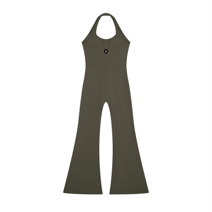 Loki & Ivy Women’s Halter Flared Jumpsuit