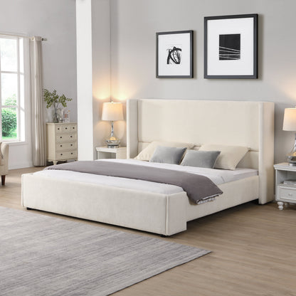 Elegant Upholstered Bed