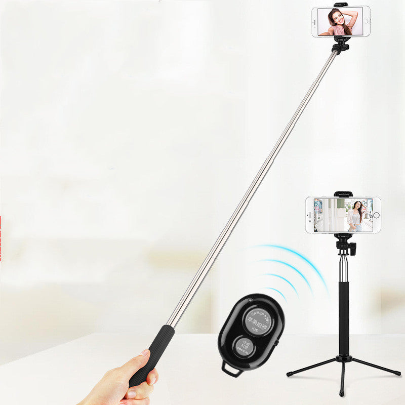 New Bluetooth Selfie Stick Tripod with Remote Control for Smartphones - Portable Mobile Monopod for Easy Selfies