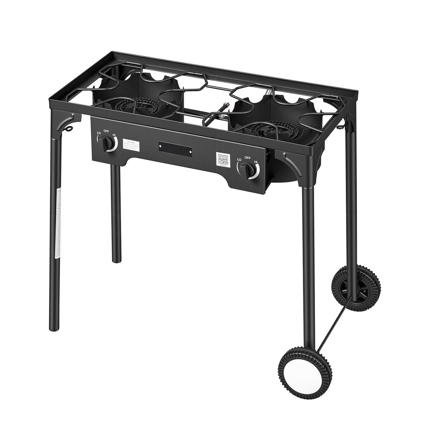 2 Burner Outdoor Propane Gas Stove, 150,000 BTU