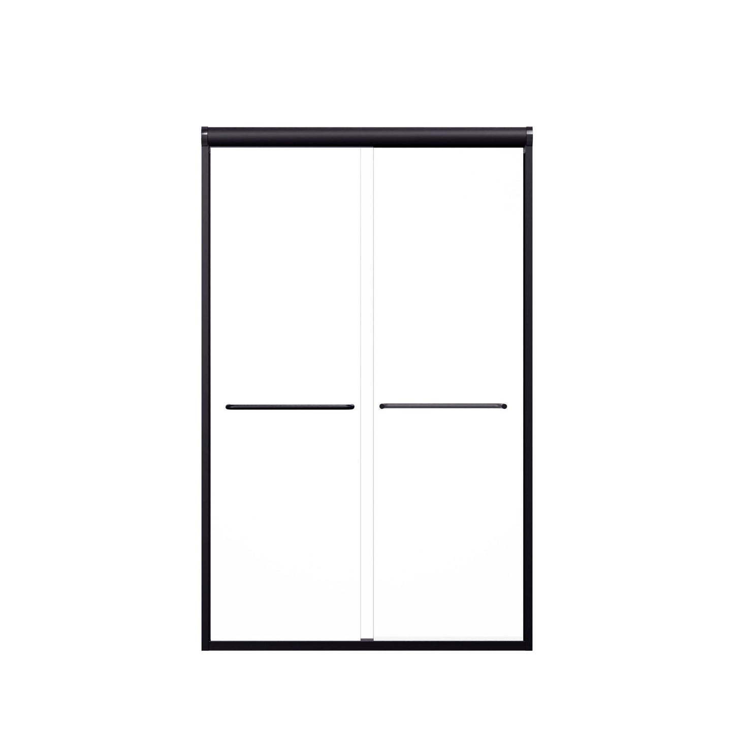 Modern Semi Frameless Double Sliding Shower Door