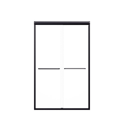 Modern Semi Frameless Double Sliding Shower Door