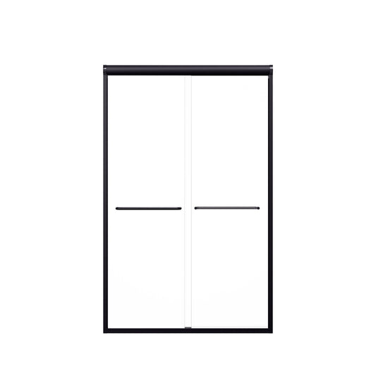 Modern Semi Frameless Double Sliding Shower Door
