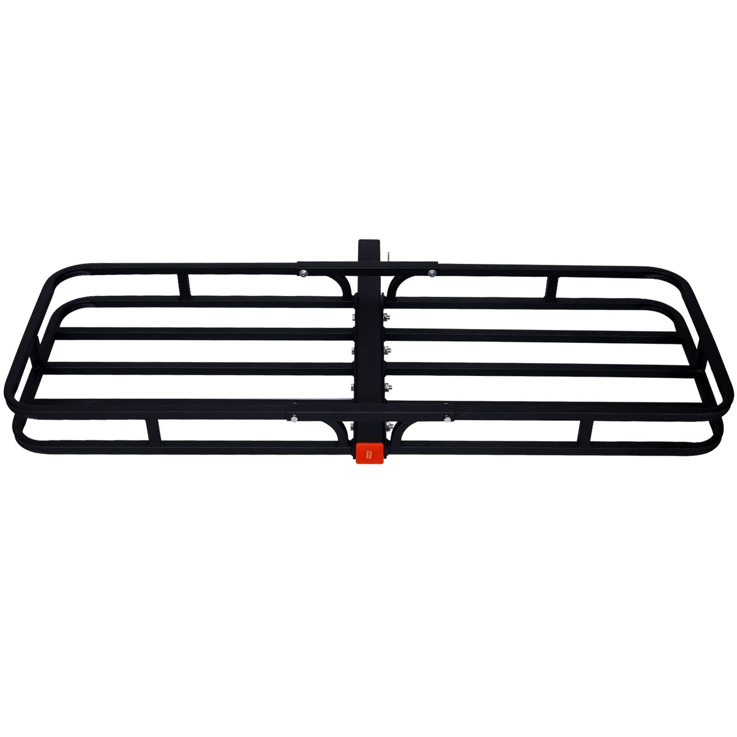 Heavy Duty Steel Hitch Mount Cargo Carrier Rack For SUV, Truck, Car With 2" Receiver - Black