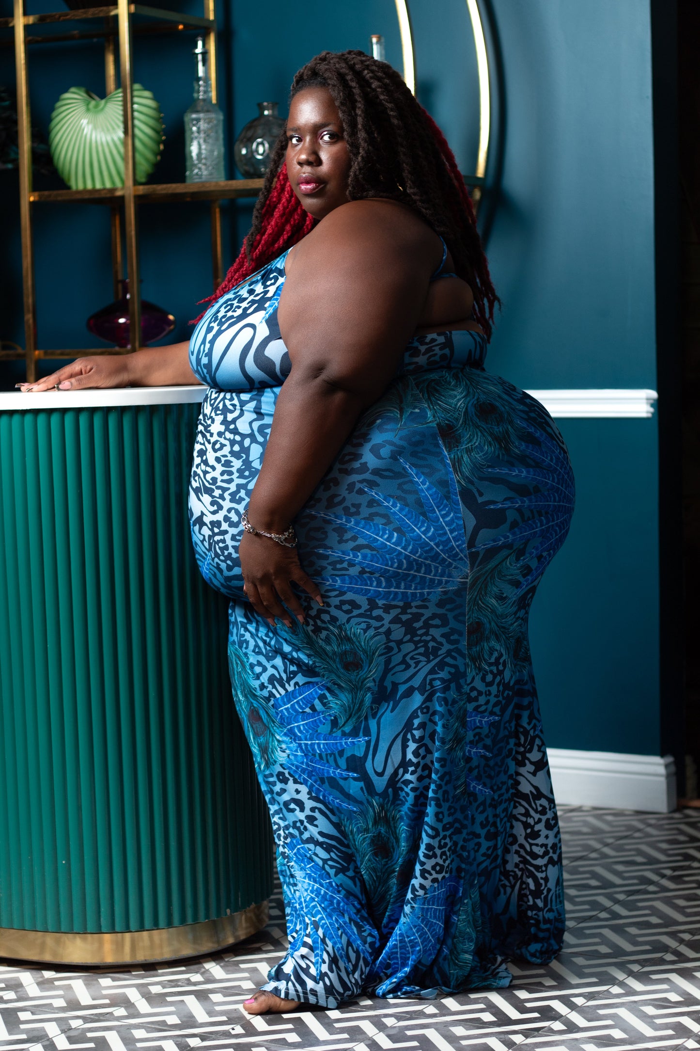 “Sevyn Sade” Long Dress