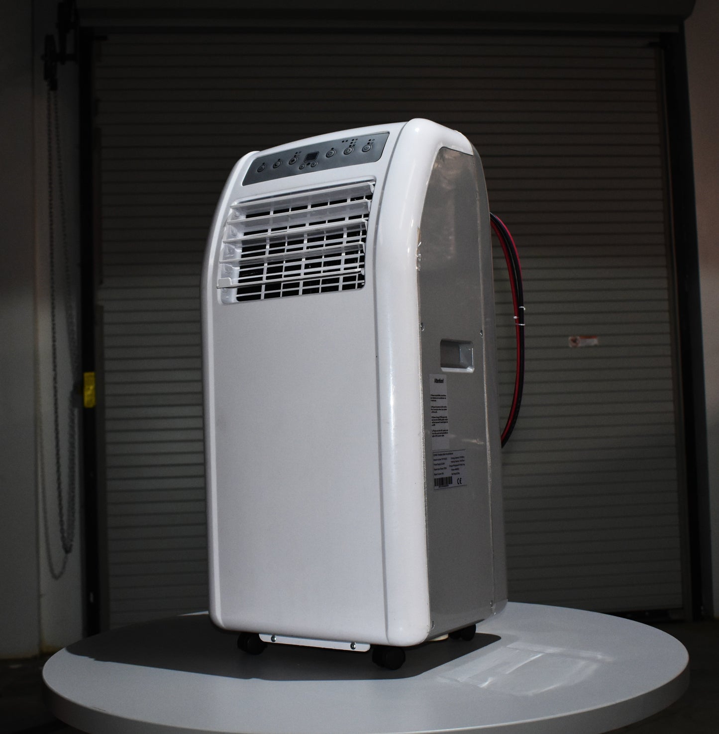 24V Pure DC Portable, Battery/Solar Air Conditioner & Heater (heat pump, 12,000 BTU/h)