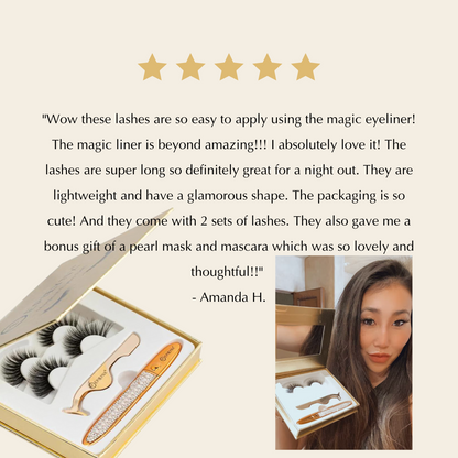 No-Glue Magnetic Lash Kit for Sensitive Eyes