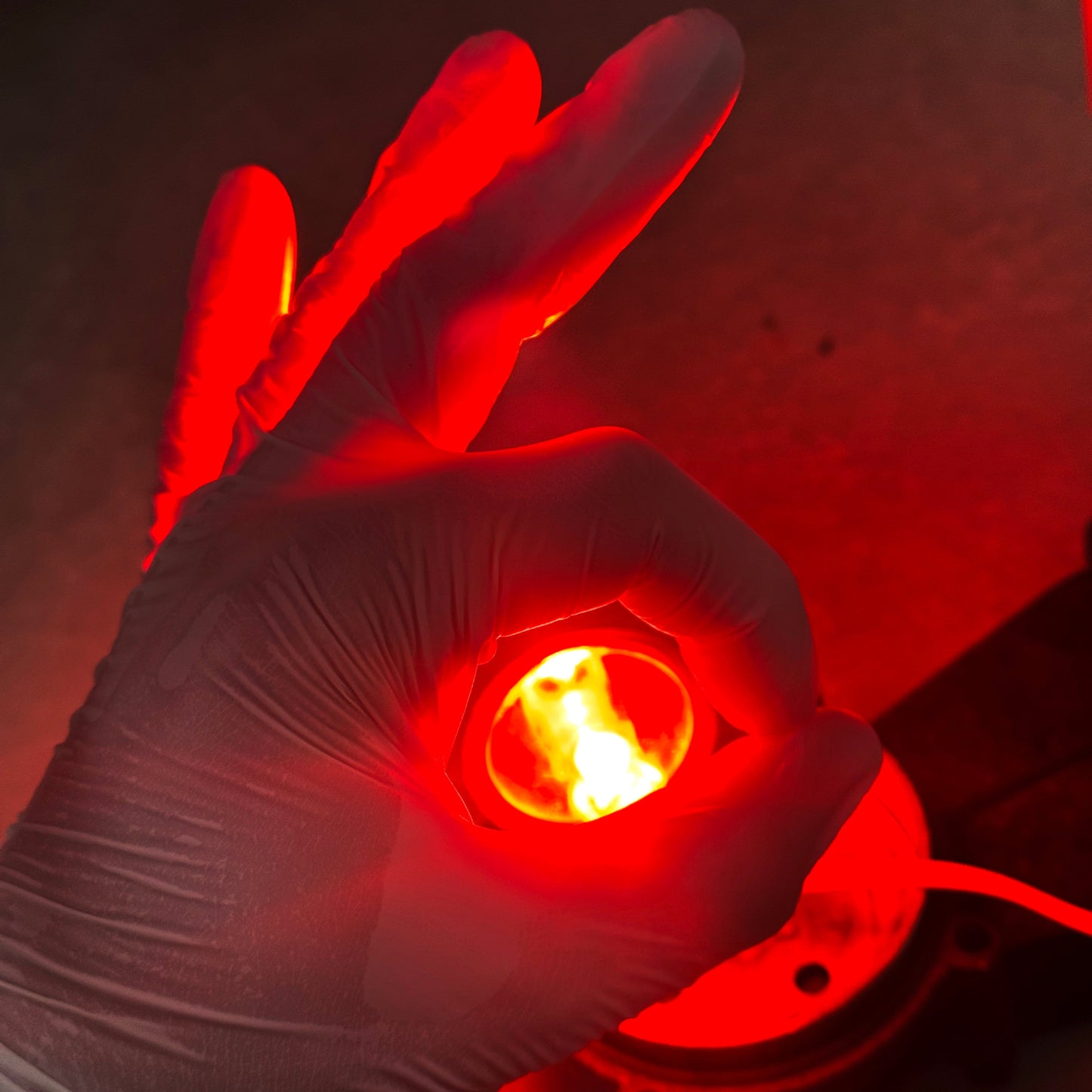 12V - 24V Miniature Infrared / Red Light MR16 Halogen IR Heating Lamp