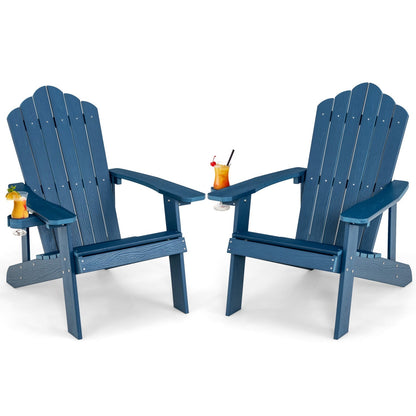 Adirondack Chair Set - Adult & Kids Pair for Patio