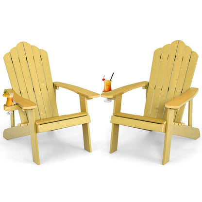 Adirondack Chair Set - Adult & Kids Pair for Patio
