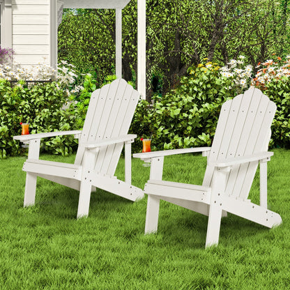 Adirondack Chair Set - Adult & Kids Pair for Patio