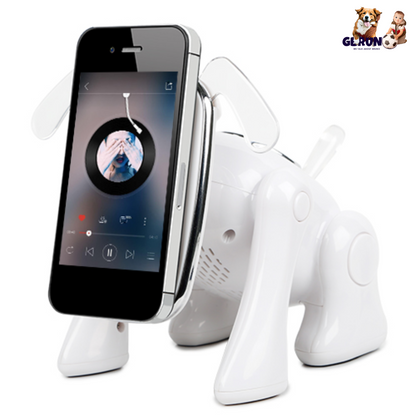 Puppy Dog Wireless Mini Speaker – Stereo, Mic, FM, USB, MMC