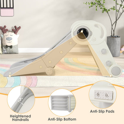 2 in 1 Baby Slide with Climber for Toddlers Age 18+ Months