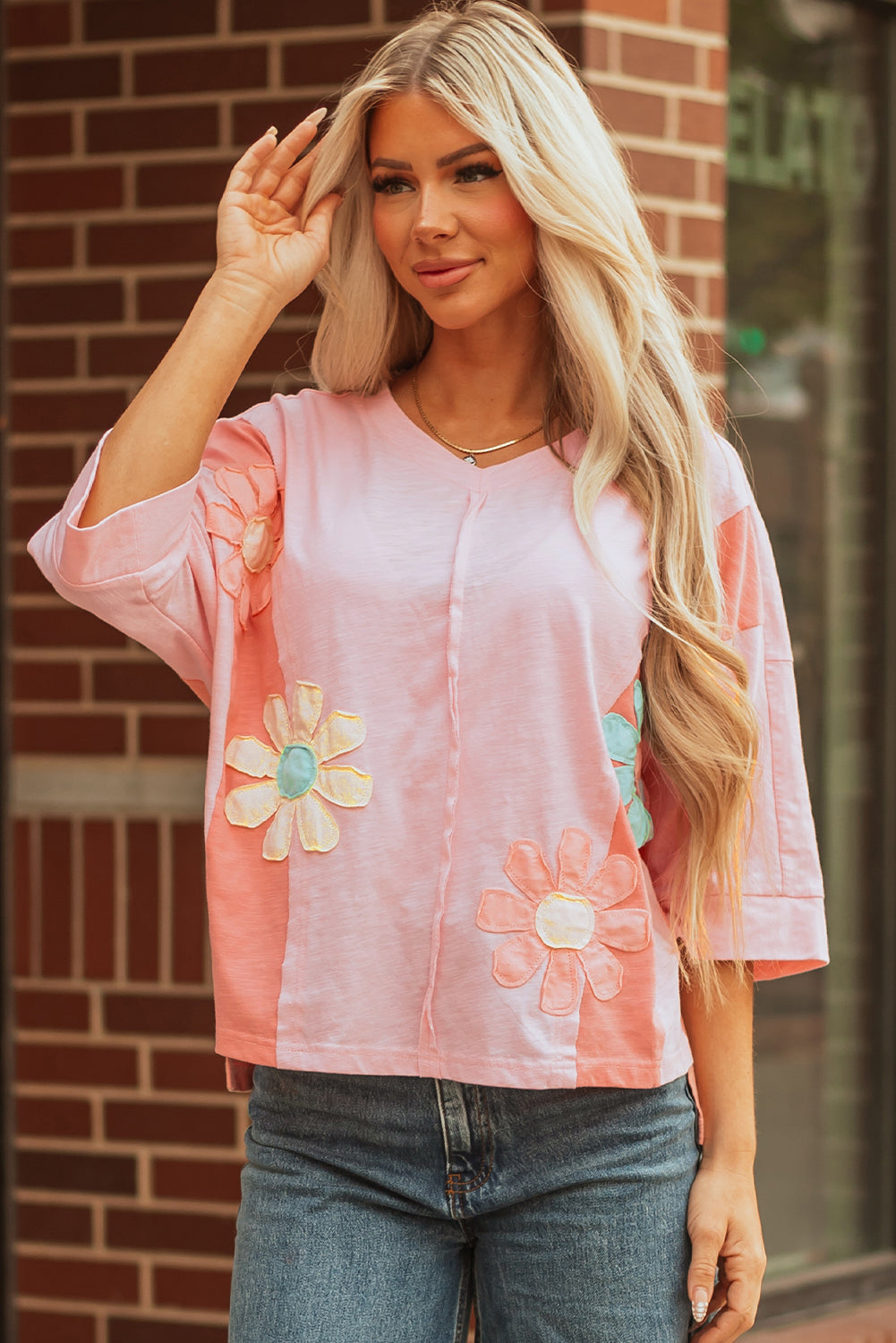 Wrenleigh Sleeve Oversized T Shirt