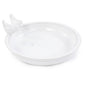 Handmade Ceramic Bird Bath - 11.8 Inch Glossy