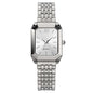 Student Fashion Minimalist Square Quartz Watch
