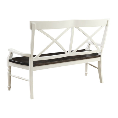 Mountina - Bench - Brown / White