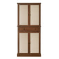 4 Door Storage Cabinet With 1 Drawer, With 4 Adjustable Inner Shelves