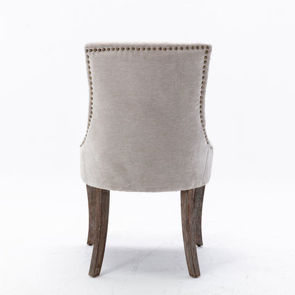 Ultra - Side Dining Chair, Nail Head (Set of 2)
