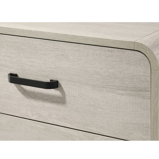 5 Drawer Tall Chest Storage Furniture With Ample Drawer Space - Antique White