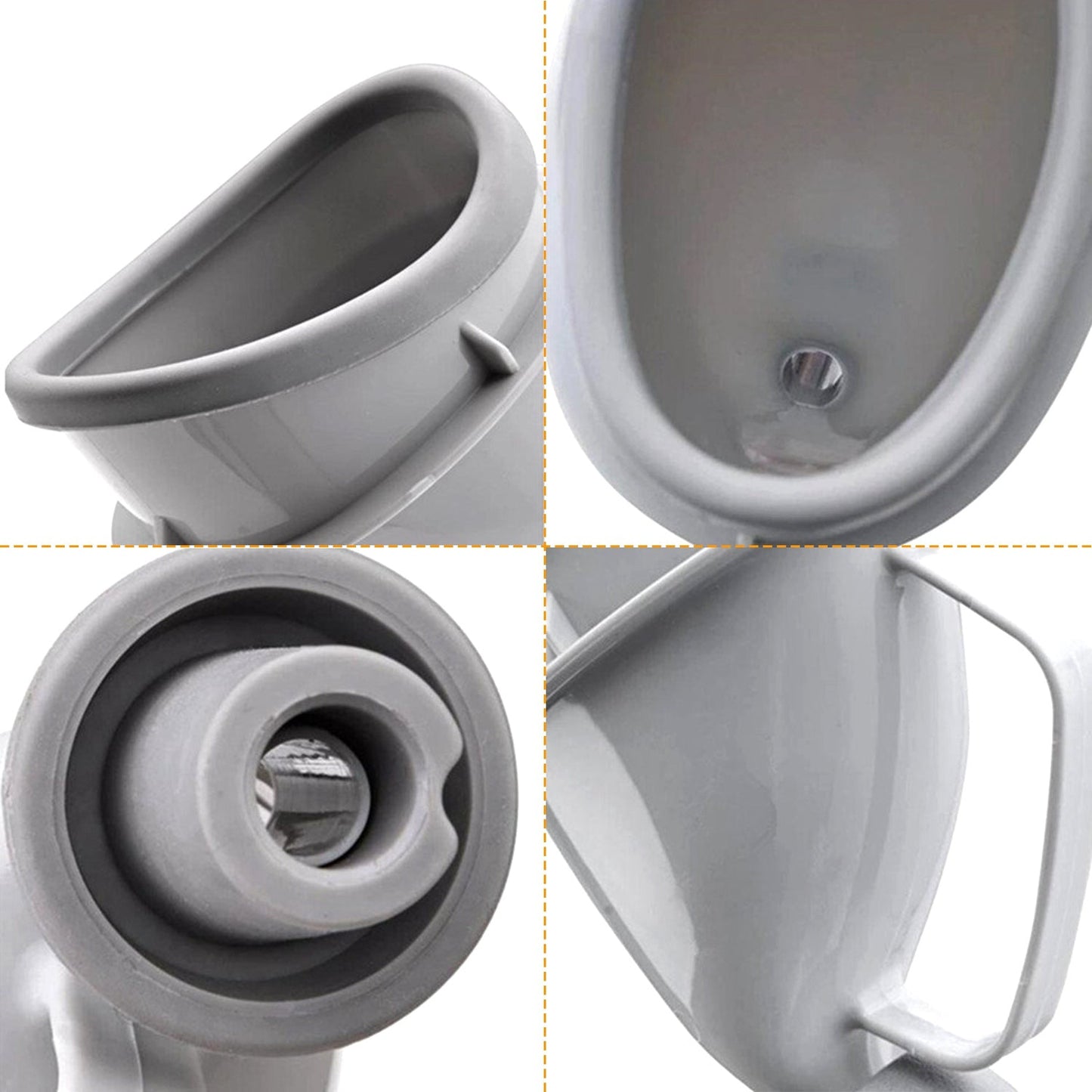 Unisex Potty Pee Funnel Adult EmergencyÊUrinal Device Portable Male Female Toilet For Car Camping Travel Outdoor