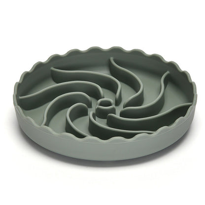 Slow Food Bowl For Dogs Food Grade Silicone Bowl For Slow Pet Food With Suction Cup Non-slip For Licking Rice