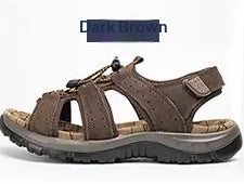Summer Sandals For Men Fashionable Versatile Sporty Open-toe Solid-color Casual Shoes