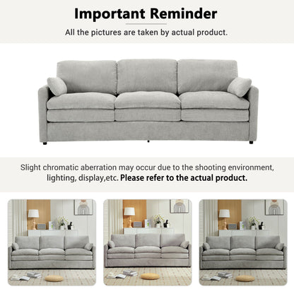 Cozy Upholstered 3 Seater Sofa Cushion For Living Room