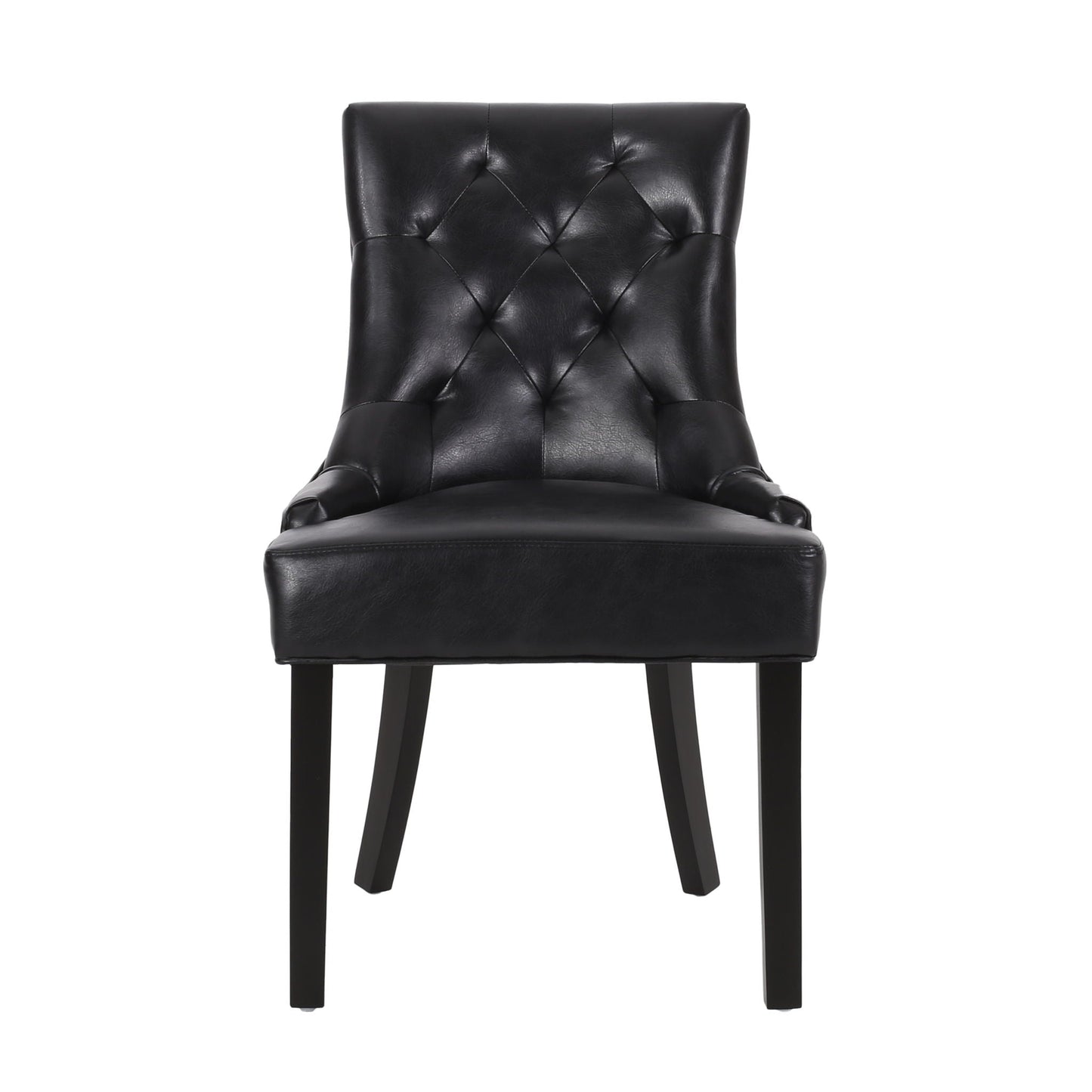 Cheney Contemporary Dining Chair Tufted Upholstery (Set of 2)