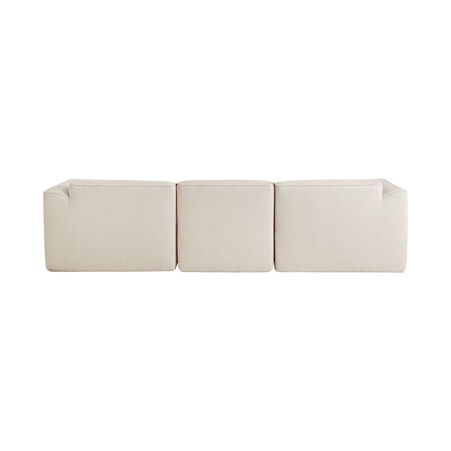 U_Style Luxury Living Room Double-Needle Cut Velvet Sofa