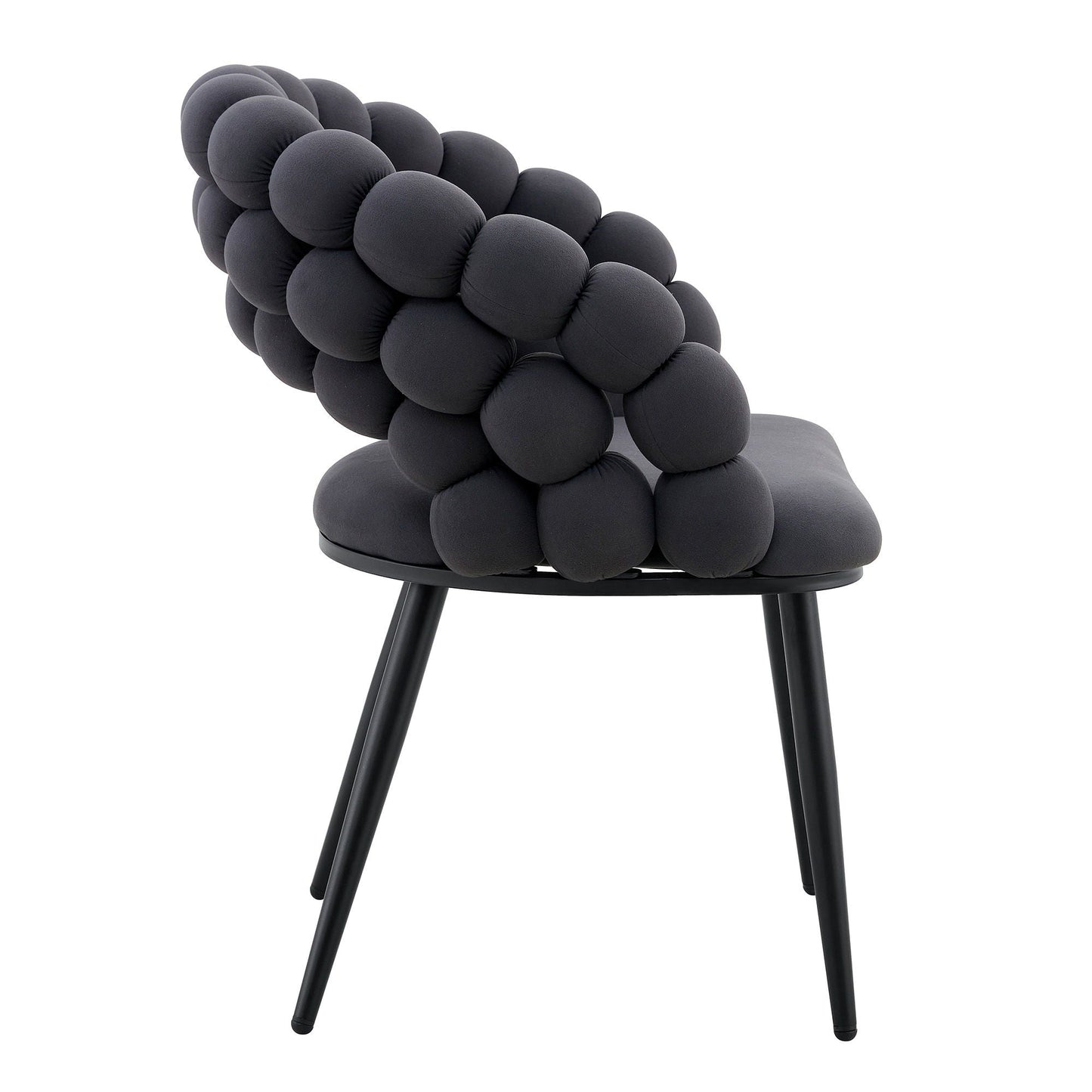 Puffy Bubble, Ball Chain Chairs For Dining Room (Set of 2)