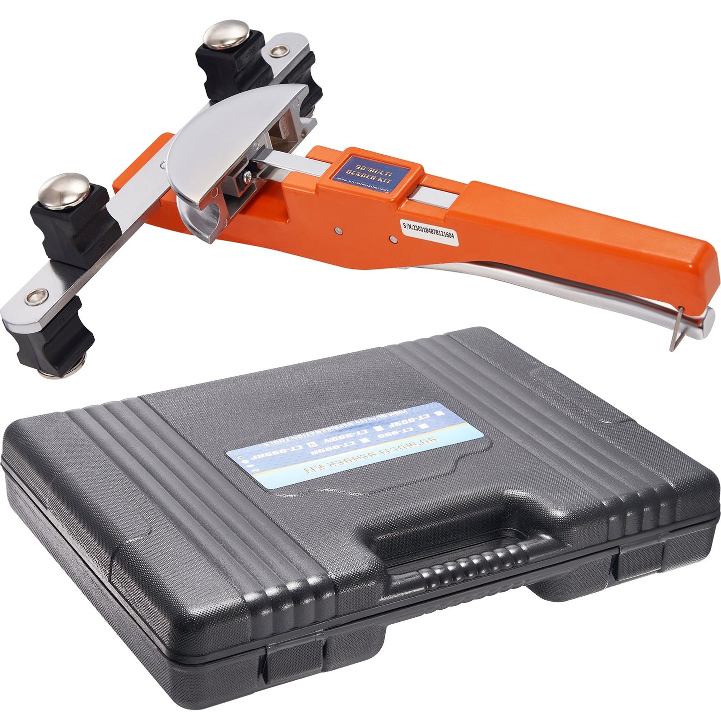 Pipe Tube Bender, 1/4"-7/8" O.D. Ratcheting Tubing Bender