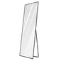 Full Length Mirror 67x25.6in Aluminum Alloy Wall Mirror Free Standing Floor Mirror Hanging Leaning Against Wall for Dressing Bedroom Living Room