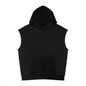 Loki & Ivy Unisex Panel Mesh Sleeveless Hoodie