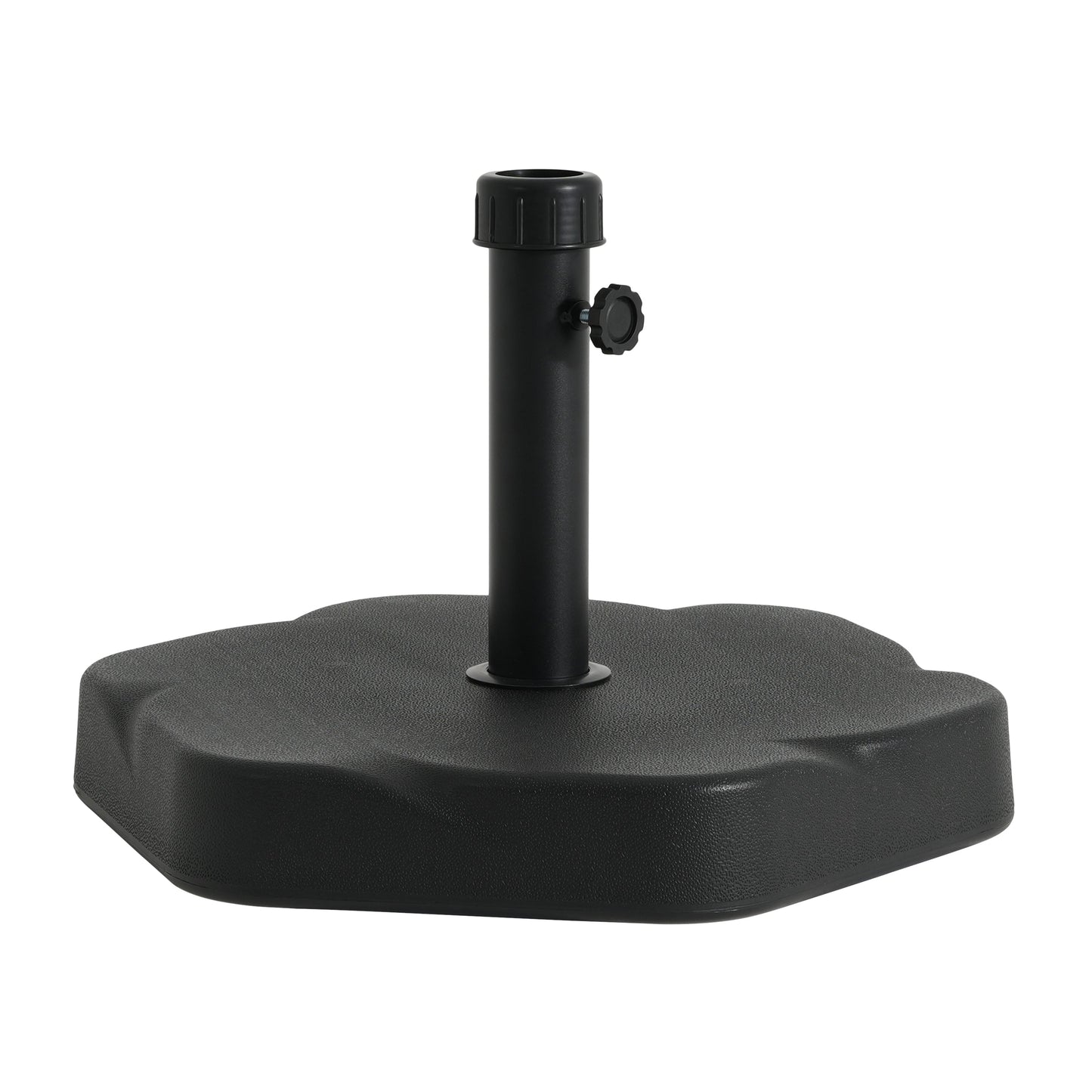 Hex Shape Outdoor 65-Pound Umbrella Base