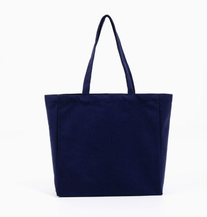 Fashionable Eco-friendly Colorful All-cotton Tote Canvas Bag