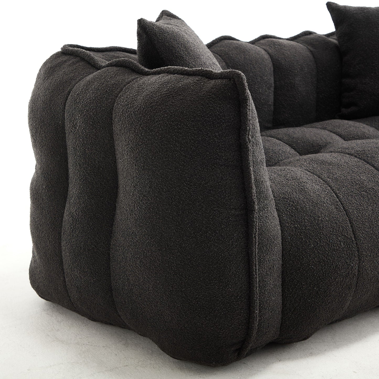 Cozy Beanbag Chair With High Resilience Foam Core For 2
