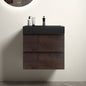 Alice - Bathroom Vanity Wall Mounted With Sink, Large Storage