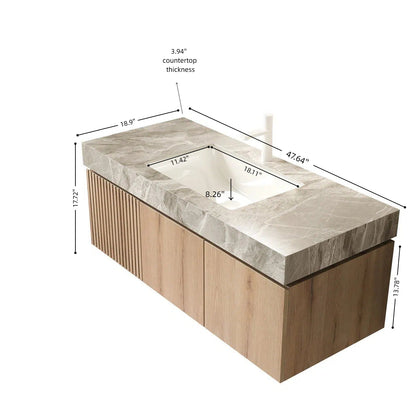 MURI 48" Bathroom Vanity & Sink